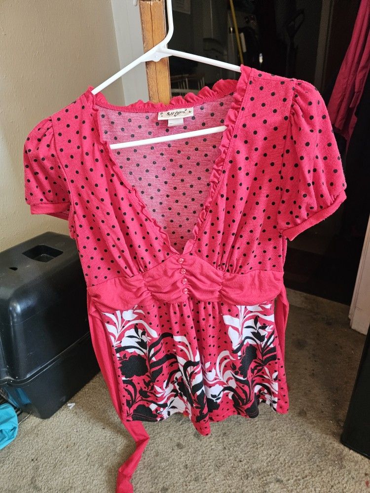 Red Dress Or Long Shirt