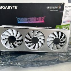 NVIDIA GIGABYTE GeForce RTX 3070 VISION OC White 8GB GDDR6 - Graphics Card, TESTED