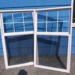 2 -Vinyl Windows 36x60 Single Hung