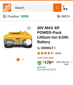 dewalt battery