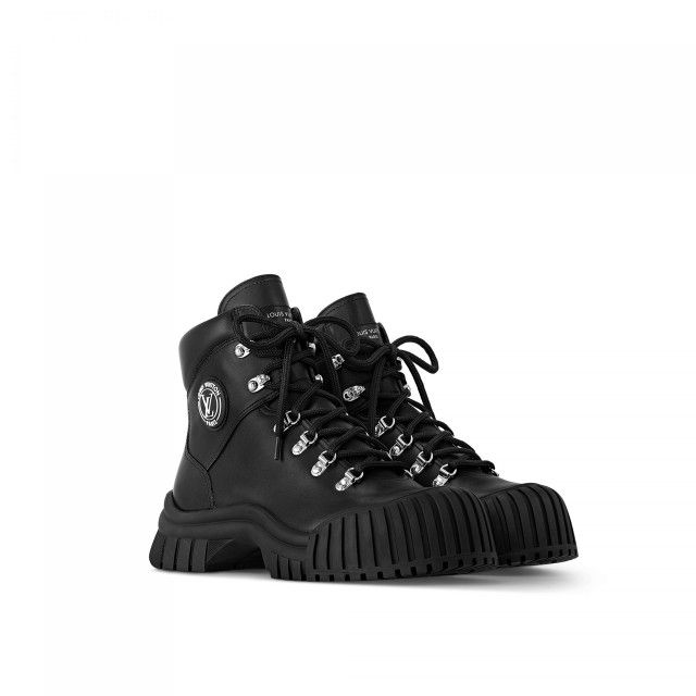 Louis Vuitton Ruby Flat Ranger Boots Shoes