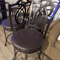 Set Of 6 Bar Stools 