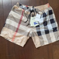 Burberry Burberry Check Swim Shorts XL