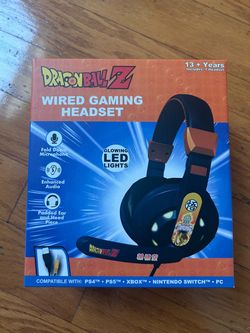 Limited Edition Dragonball Z Wired Gaming Headset