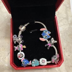 Stitch Charm Bracelet 