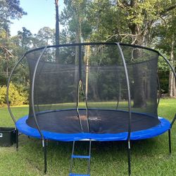 Jumpzylla 14” Trampoline Disassembled