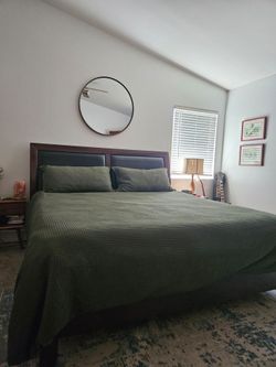 King size bed frame