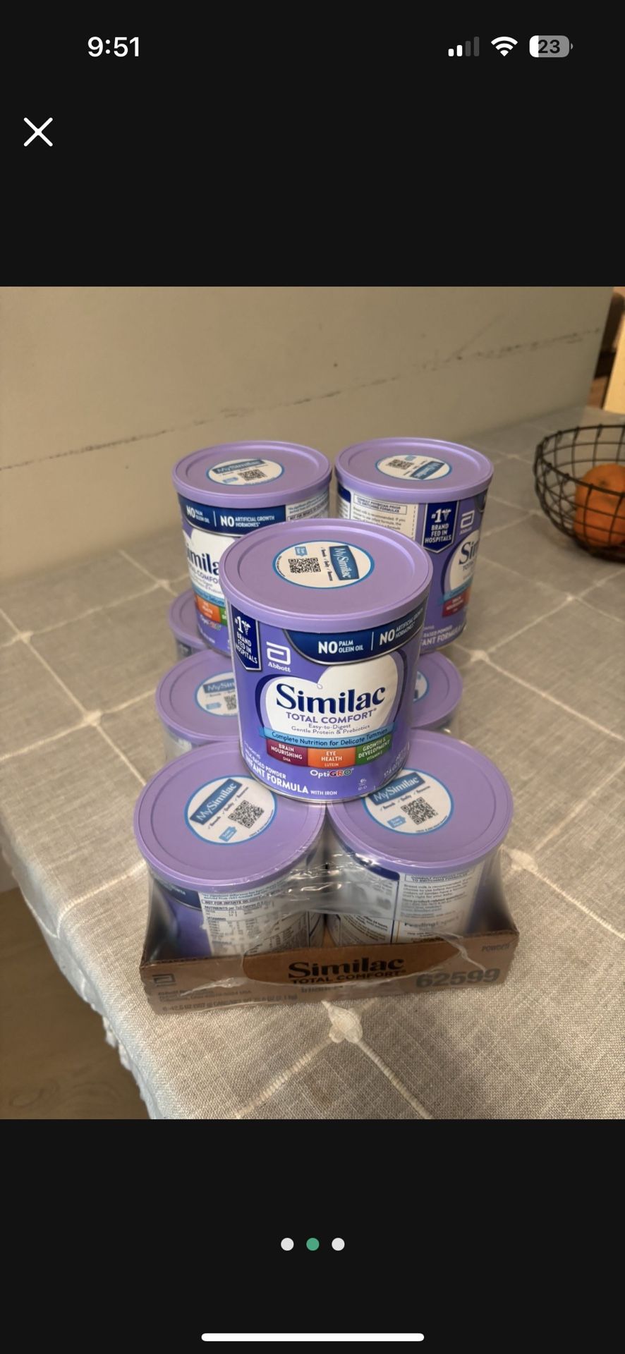 Similac Total Comfort 9 Cans
