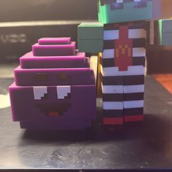 Grimace Egg And Hamburglar With Cards