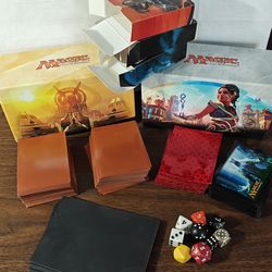 MTG Sleeves and Deck Box