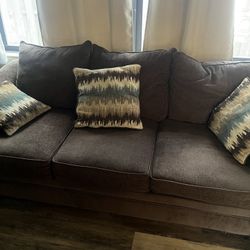 Standard Couch Brown Very Comfortable 