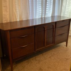 Mid century long dresser