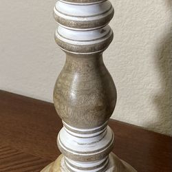 Wooden Candle Holder