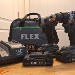 Flex Impact Driver and Drill, 24v