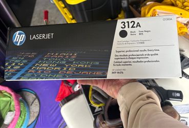 Case of black ink cartridges  brand new unopened