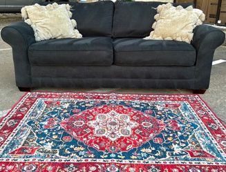 Cindy Crawford Sofa In Deep Navy Including Delivery