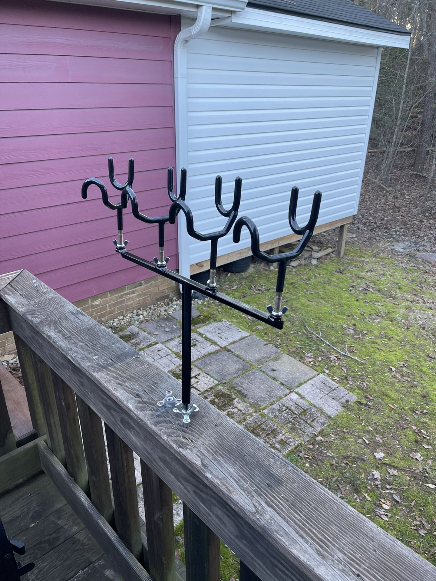 4 Rod Holder Spider Rig For Crappie Fishing