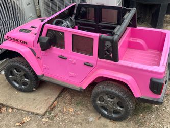 Barbie jeep