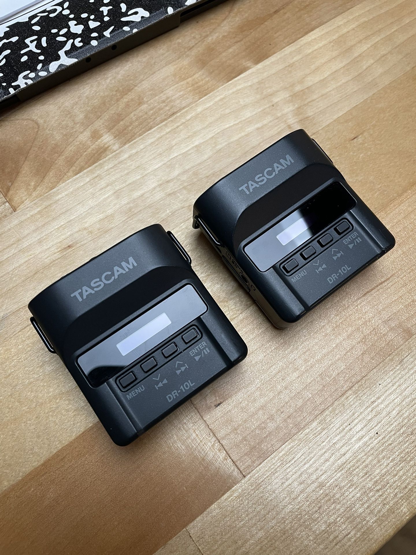 Tascam DR 10 Recorders