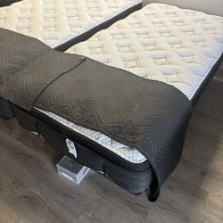 Twin bed! Cooling top! Brooklyn bedding