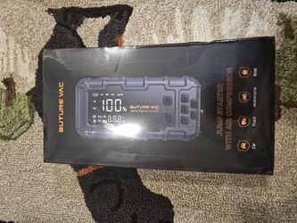 {Brand New} Car/Truck Jump Starter 6000A With 160PSI Air Compressor