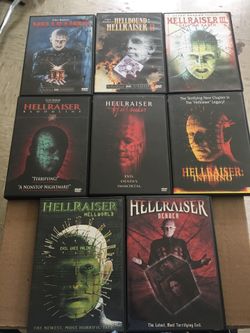 HELLRAISER dvd collection is for sale.