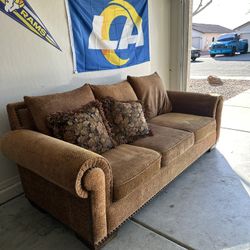 Brown Couch Moving Sale !