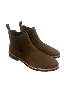 Brown Leather Rockport Cassius Chelsea Boots Men’s 10.5M – New without Box