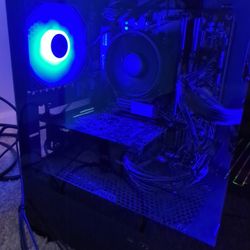 Nice-looking, Cheap Black PC with 15 RGB Color Modes and Built-in Wifi