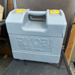 Ryobi 6” Buffer -tool, car