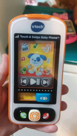 Touch and swipe baby phone