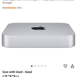 Mac Mini 8GB 512ssd 