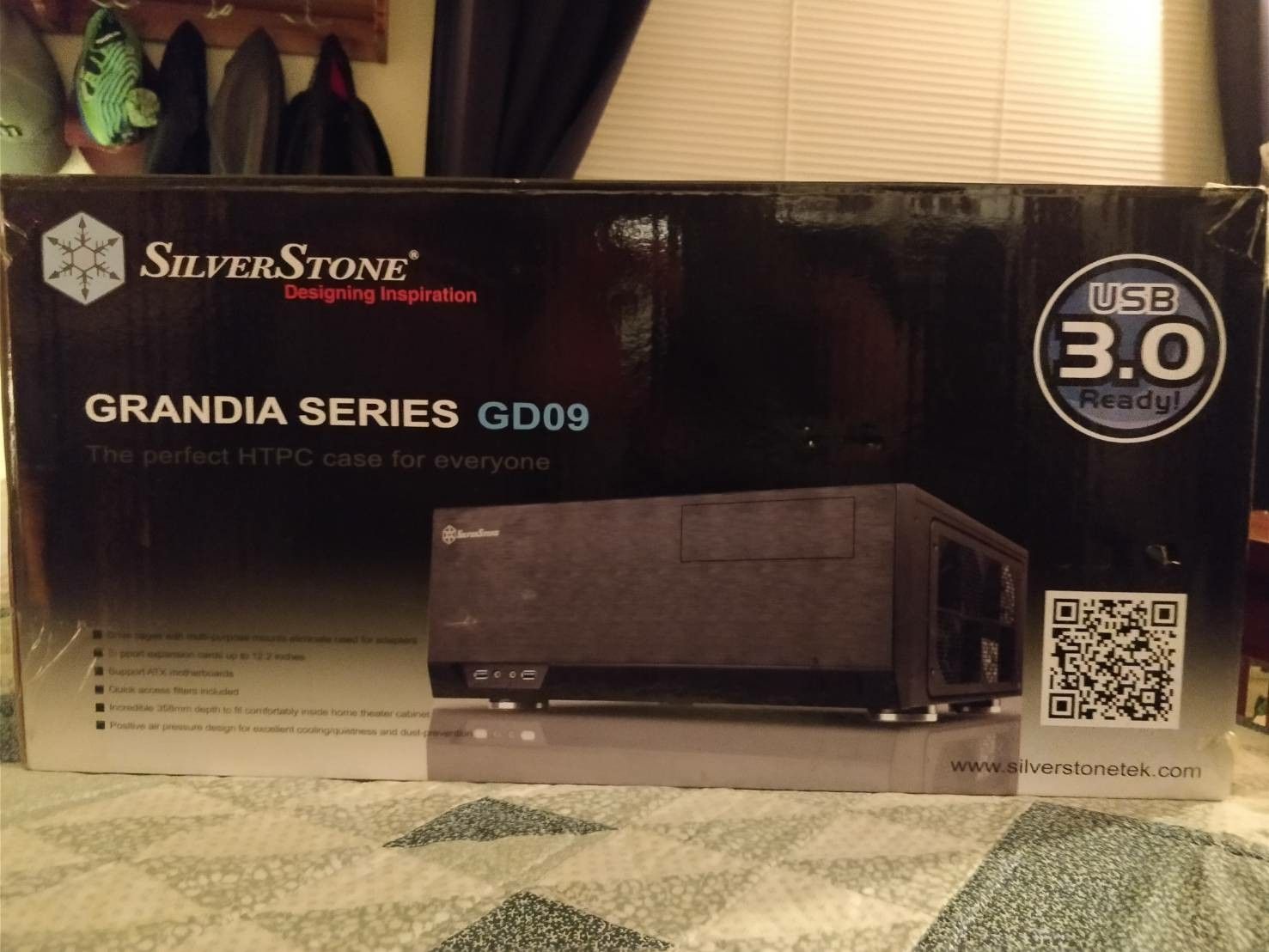 SilverStone Grandia series GD09 home theater style PC case