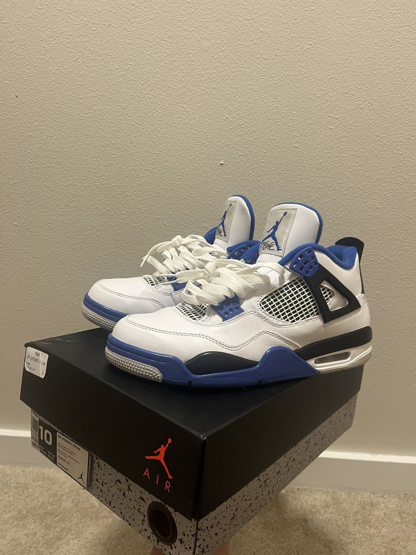 jordan 4 motorsport size 10