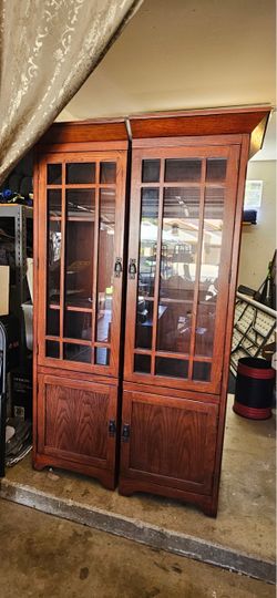 Glass cabinets