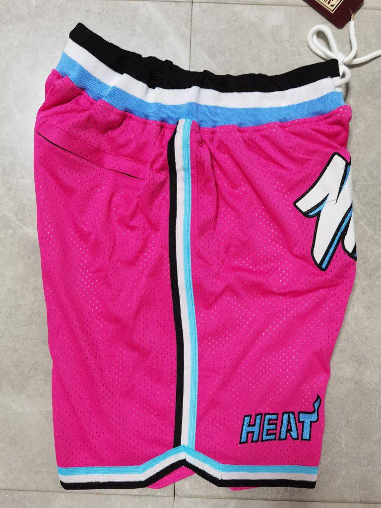 Miami Heat Basketball Shorts (Pink) – Jerseys and Sneakers