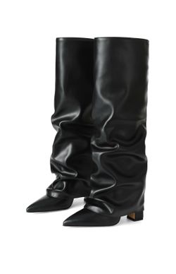 Women's Slouchy Knee High Boots (SIZE 9)
