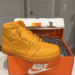 Jordan 1 Retro High “Gatorade Orange Peel” Size 12