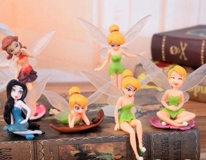 New 6 fairy figurines