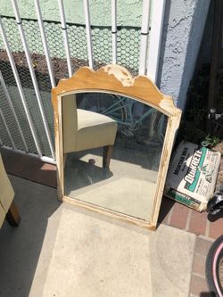 Antique mirror