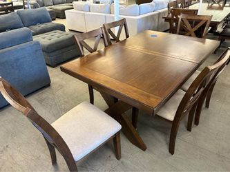 Lathan 7-piece Dining Table Set $650