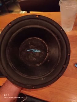Blues 10 inch subwooffer