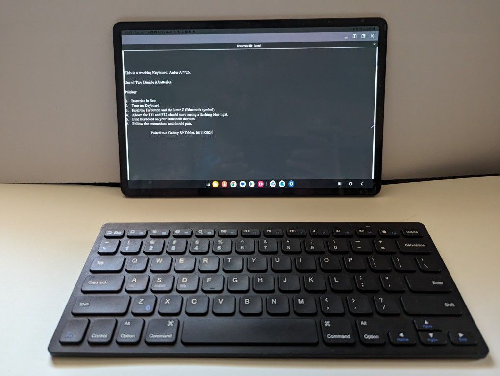 Anker Bluetooth keyboard