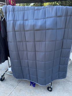 I have (3) Weighted Gray Quilted Blanket at $20ea