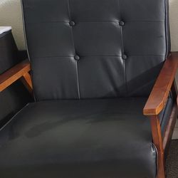 Single Seat Wooden Sofa