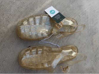 Women new target jelly sandals