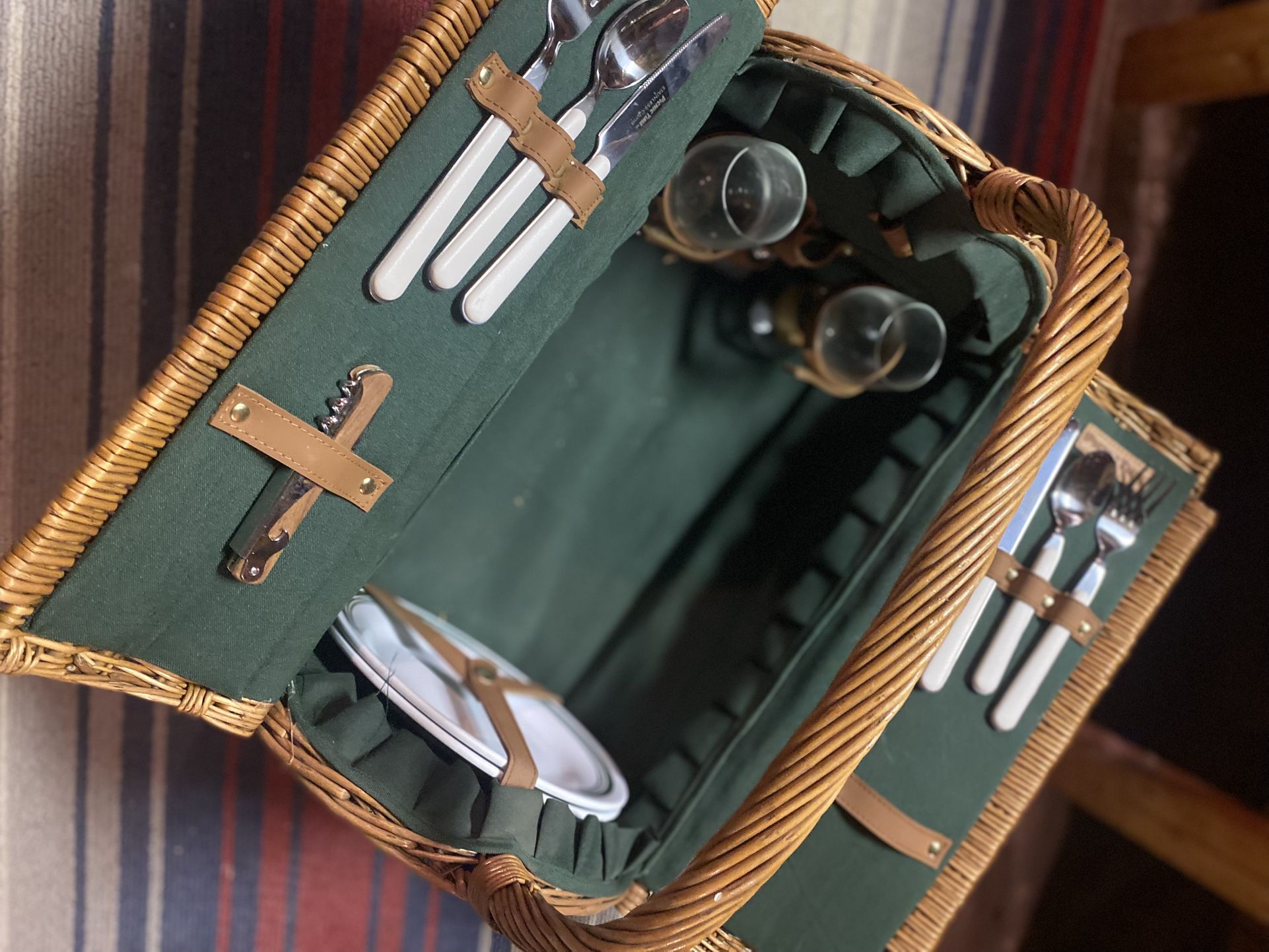 Wicker Picnic Basket