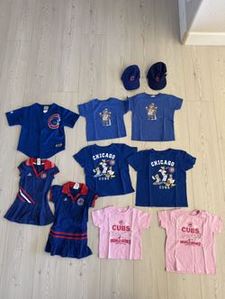 Chicago Cubs clothes (ages 2-5)