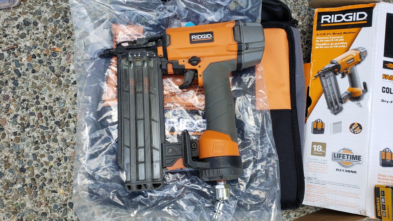 RIDGID brad nailer for Sale in Lacey, WA OfferUp