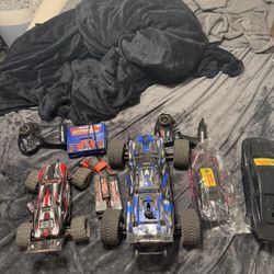 Traxxas Rustler 4x4 Ultimate And Mini E Revo 